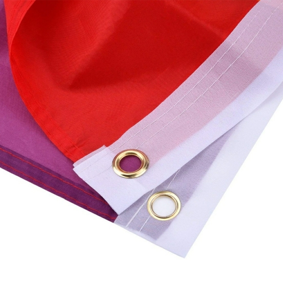 Rainbow 3’ x 5’ Polyester Flag, Multicolor - Picture 2 of 6